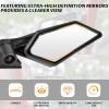imageSAUTVS Adjustable Folding Side Mirrors for CanAm Maverick X3 Rear View Racing Mirrors for Can Am Maverick X3 20172025 Accessories 2PCS 715002898