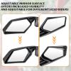 imageSAUTVS Adjustable Folding Side Mirrors for CanAm Maverick X3 Rear View Racing Mirrors for Can Am Maverick X3 20172025 Accessories 2PCS 715002898