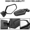 imageSAUTVS Adjustable Folding Side Rear View Mirrors for Can Am Maverick Trail Sport Commander Premium Side Mirrors for CanAm Maverick Trail Sport Commander 20182025 Accessories2PCS 715003639
