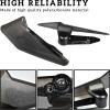 imageSAUTVS Adjustable Side Air Deflectors for Can Am Spyder RT 2025 Side Windshields Wind Deflectors Wings Windscreens for CanAm Spyder RT 20202025 Accessories 2PCS Replace 219401040