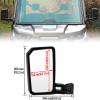 imageSAUTVS Adjustable Side Mirrors for CanAm Defender Wider Convex Side Rearview Mirrors for CanAm Defender HD5 HD7 HD8 HD9 HD10 20162025 Accessories 2PCS Replace 715008100