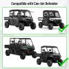 imageSAUTVS Adjustable Side Mirrors for CanAm Defender Wider Convex Side Rearview Mirrors for CanAm Defender HD5 HD7 HD8 HD9 HD10 20162025 Accessories 2PCS Replace 715008100