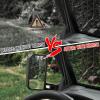 imageSAUTVS Adjustable Side Mirrors for CanAm Defender Wider Convex Side Rearview Mirrors for CanAm Defender HD5 HD7 HD8 HD9 HD10 20162025 Accessories 2PCS Replace 715008100