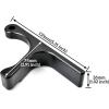 imageSAUTVS Aluminum Door Handles for CanAm X3 ampamp Max Black Powder Coating Door Latches for CanAm Maverick X3 X DS RS Turbo R Max 2ampamp4 Door 20162025 Models Accessories 2PCS