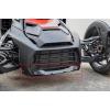 imageSAUTVS Aluminum Radiator Protector for CanAm Ryker 600 900  Rally Lower Protector Skid Plate Guard for Can Am Ryker All Models Accessories OEM Front Bumper Lip PlateReplace 219400999