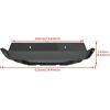 imageSAUTVS Aluminum Radiator Protector for CanAm Ryker 600 900  Rally Lower Protector Skid Plate Guard for Can Am Ryker All Models Accessories OEM Front Bumper Lip PlateReplace 219400999