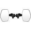 imageSAUTVS Aluminum Side Rearview Mirrors for CanAm Defender HalfWithout Doors HeavyDuty Adjustable Convex Side Rear View Mirrors for CanAm Defender HD5 HD7 HD8 HD9 HD10 20162025 Accessories 2PCS