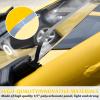 imageSAUTVS Clear Front Half Windshield for CanAm Maverick R Lightly Dustproof Durable Poly Half Windscreen for Can Am Maverick R MAX X RS 2024 Models Accessories