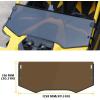 imageSAUTVS Dark Tinted Front Half Windshield for CanAm Maverick R Tinted Dustproof Durable Front half Windscreen for Can Am Maverick R MAX X RS 2024 Models Accessories