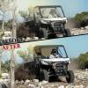imageSAUTVS Dark Tinted Rear Windshield for Can Am Defender Heavy Duty Full Back Window Shield Rear Panel for CanAm Defender HD5 HD7 HD8 HD9 HD10 Max 20162025 Accessories