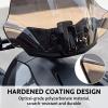 imageSAUTVS Dark Tinted Wider Adventure Adjustable Windshield for Ryker XXL Front Tinted Dustproof Durable Hard Coated Windshield for Can Am Ryker All Models Accessories Replace 219401032