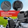 imageSAUTVS Electronic Device Holder for CanAm Outlander 500 650 800 1000 L MAX Smart Phone Tablet GPS Holder Mount with Storage Box for Can Am Outlander 500 650 800 1000 L MAX Accessories 715004919