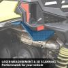 imageSAUTVS Fender Flare Rear Extensions for Maverick Trail Sport Waterproof Extended Mud Flaps Kit for Can Am Maverick Trail Sport Accessories 4PCS Replace 715004404