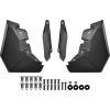 imageSAUTVS Fender Flare Rear Extensions for Maverick Trail Sport Waterproof Extended Mud Flaps Kit for Can Am Maverick Trail Sport Accessories 4PCS Replace 715004404