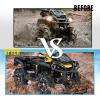 imageSAUTVS Fender Flares Mud Flaps Mud Guards for CanAm Outlander 500 570 650 800R 850 1000 Max 20132021 AccessorriesReplace 715001764