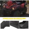 imageSAUTVS Fender Flares for CanAm Outlander 450 500 570 Heavy Duty Front Rear Mud Flaps Kit for Can Am Outlander 450500  570 L MAX EFI 20152023 Accessories 6pcs Replace 715001909