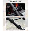 imageSAUTVS Flip Up Windshield Compatible with CanAm Maverick X3 XDS XRS Max Turbo R RR 20172025 Clear 15quot Hard Coated Poly Front Flip Windscreen Accessories Can be Closed Vented or Fully Open