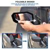 imageSAUTVS Folding Front Door Rear View Side Mirrors for Maverick X3 Adjustable Premium HighDefinition Side Mirrors for CanAm Maverick X3  MAX 20172025 Accessories 2PCS Replace 715004236