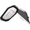 imageSAUTVS Folding Front Door Rear View Side Mirrors for Maverick X3 Adjustable Premium HighDefinition Side Mirrors for CanAm Maverick X3  MAX 20172025 Accessories 2PCS Replace 715004236