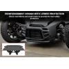 imageSAUTVS Front Bumper Guard with LED Light for CanAm Ryker Front Profile Bumper Guard Protector with LED Accent Light for Can Am Ryker 600 900 Sport Rally All Models Accessories Replace 219401108