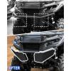 imageSAUTVS Front Bumper Protection Plates for CanAm Outlander 500 700 PRO 20232025 Accessories Heavy Duty Steel Front Brushguard Protector Cover Skid Plates Replace 715005439 2pcs