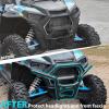 imageSAUTVS Front Bumper for Polaris RZR 1000 XP  XP4Turbo 20192023 Heavy Duty Front Low Profile Bumper Brush Guard Accessories Replace 2884019458
