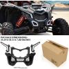imageSAUTVS Front Fascia for CanAm Maverick X3 Black Combination Front Fascia Kit for Can Am Maverick X3  X3 MAX 20172025 All Models Accessories Replace 705009508