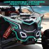 imageSAUTVS Front Fascia for CanAm Maverick X3 Black Combination Front Fascia Kit for Can Am Maverick X3  X3 MAX 20172025 All Models Accessories Replace 705009508