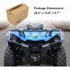 imageSAUTVS Front Fascia for CanAm Outlander 450 570 Black Combination Front Facia Kit Front Brush Guard Bumper for CanAm Outlander 450 500 570 L MAX 20152024 Accessories Replace 705009334