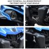 imageSAUTVS Front Fascia for CanAm Outlander 450 570 Black Combination Front Facia Kit Front Brush Guard Bumper for CanAm Outlander 450 500 570 L MAX 20152024 Accessories Replace 705009334