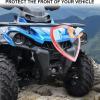 imageSAUTVS Front Fascia for CanAm Outlander 450 570 Black Combination Front Facia Kit Front Brush Guard Bumper for CanAm Outlander 450 500 570 L MAX 20152024 Accessories Replace 705009334