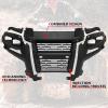imageSAUTVS Front Fascia for CanAm Outlander 500 700 PRO 20232025 Black Combination Front Brush Guard Bumper Replace 705013201