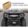 imageSAUTVS Front Fascia for CanAm Outlander 650 850 1000 Black Combination Front Facia Kit Front Brush Guard Bumper for Can Am Outlander 570 650 800 850 1000 20122022 Accessories Replace 705012822