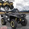 imageSAUTVS Front Fascia for CanAm Outlander 650 850 1000 Black Combination Front Facia Kit Front Brush Guard Bumper for Can Am Outlander 570 650 800 850 1000 20122022 Accessories Replace 705012822