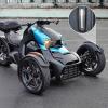 imageSAUTVS Front Fender LED Lights for Can Am Ryker Smoked Black Fender Lights Wheel Lights Fender Reflectors with LED Turn Signals ampamp Running Lights for the CanAm Ryker 20192024 Accessories 2PCS