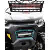 imageSAUTVS Front Mesh Grille with LED Light for CanAm Defender Front Bumper Mesh Grill with Adjustable LED Light Bar for CanAm Defender MAX HD5 HD7 HD8 HD9 HD10 20202025 Accessories