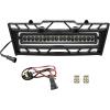 imageSAUTVS Front Mesh Grille with LED Light for CanAm Defender Front Bumper Mesh Grill with Adjustable LED Light Bar for CanAm Defender MAX HD5 HD7 HD8 HD9 HD10 20202025 Accessories