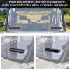 imageSAUTVS Full Windshield for Polaris Ranger XP 1000 Crew Diesel XP 900 20172025 Accessories Clear Dustproof Durable Hard Coat Poly Vented Full Windshield Replace 2883266