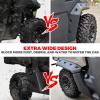 imageSAUTVS Heavy Duty Extended Front ampamp Rear Fender Flares Kit Mud Flaps Mud Guards for CanAm Defender HD5 HD7 HD8 HD9 HD10 MAX 20162025 Accessories6pcs Replace 715006821 715002424 715006822
