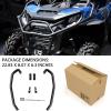 imageSAUTVS HeavyDuty Steel Front Corner Protectors for Can Am Commander Combined Side Bumper Bar Protector for CanAm Commander ampamp Max 20212025 Accessories OEM715006807 Replacement Pair