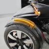 imageSAUTVS LED Fender Turn Signal Light for CanAm Spyder 1318 Smoked Black Front Fender LED Light Wheel Light for Can Am Spyder F3 RS ST RT 20132018 Accessories 2PCS