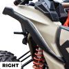 imageSAUTVS Left ampamp Right Fender Deflector for CanAm X3 MAX Black Plastic Rear Fender Deflector Kit for Can Am Maverick X3 XDS XRS MAX Turbo R 20172025 Accessories 2PCS Replace 705009511 705009512