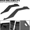 imageSAUTVS Left ampamp Right Fender Deflector for CanAm X3 MAX Black Plastic Rear Fender Deflector Kit for Can Am Maverick X3 XDS XRS MAX Turbo R 20172025 Accessories 2PCS Replace 705009511 705009512