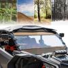 imageSAUTVS Maverick X3 Front Full Windshield Hard Coated Dustproof Durable Front Full Windscreen for Can Am Maverick X3 Max XRS XDS Turbo RR 20172025 Accessories