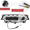 imageSAUTVS Mesh Grille with LED Light Bar for CanAm DefenderDefender MAX HD5 HD8 HD10 20162019  Front Bumper Grill Accessories 1PCS