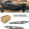 imageSAUTVS Nerf Bars Rock Sliders for CanAm Maverick R Combined Side Bumper Protector Guard Side Steps Nerf Bars Tree Kickers for Can Am Maverick R X RS 2024 Accessories2 Seaters Replace 715007170