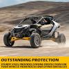 imageSAUTVS Nerf Bars Rock Sliders for CanAm Maverick R Combined Side Bumper Protector Guard Side Steps Nerf Bars Tree Kickers for Can Am Maverick R X RS 2024 Accessories2 Seaters Replace 715007170