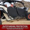 imageSAUTVS Nerf Bars Rock Sliders for CanAm Maverick X3 MAX Combined Side Bumper Protector Guard Side Steps Nerf Bars Tree Kickers for CanAm Maverick X3 MAX 20172025 Accessories  4 Seaters