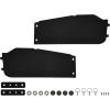 imageSAUTVS One Pair Aluminum Bed Side Doors Kit Storage Guards Rear Bed Box Cover Panels for CanAm Maverick R MAX X RS 2024 Models Accessories Replace OEM 715009154