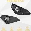 imageSAUTVS One Pair Door Speaker Pods for CanAm Maverick R  Waterproof Dustproof Front Panels Enclosures Holder for Can Am Maverick R MAX X RS 2024 Models Accessories